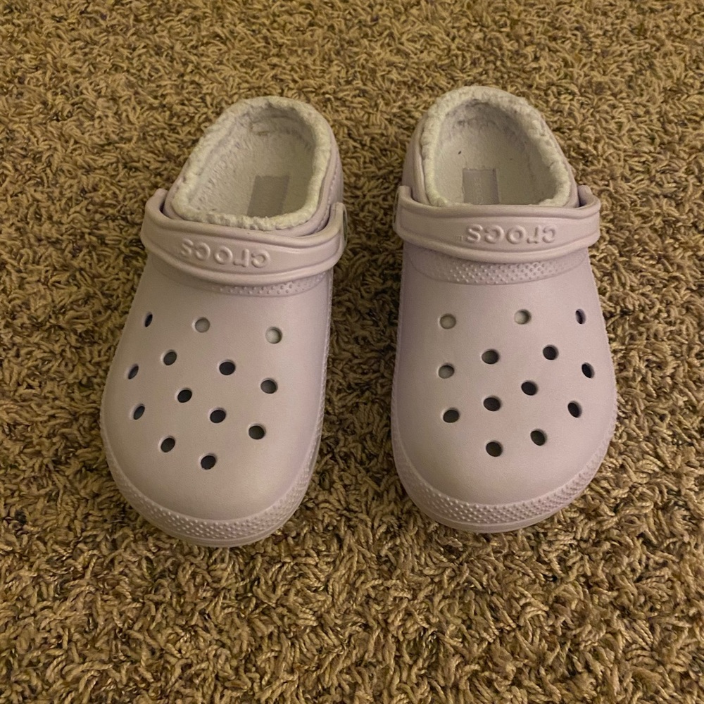 Fuzzy crocs!